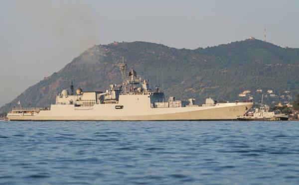 INS Tabar Indian Navy Toulon